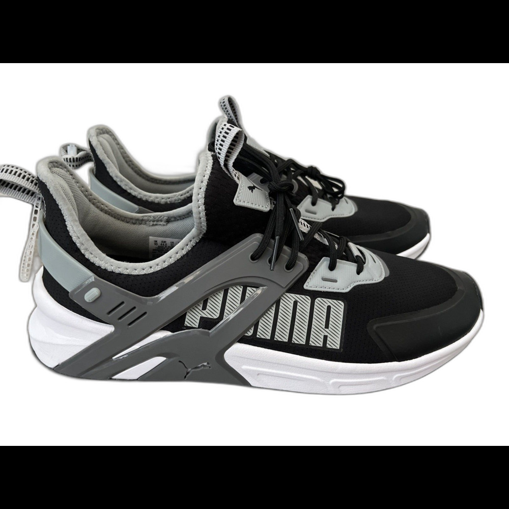 NEW Puma Pacer Men’s Sneaker Shoes Black Grey Sz 11 Gym Workout Hiking Softfoam